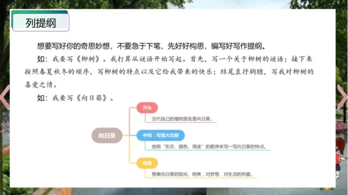 统编版三年级语文下册单元作文能力提升第一单元+习作：我的植物朋友（教学课件）