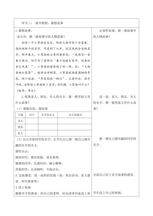 第四单元第二课时名字里的故事 (1)