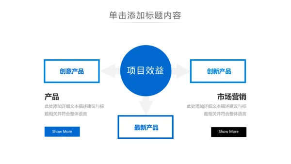 蓝色现代公司介绍企业宣传商务PPT模板