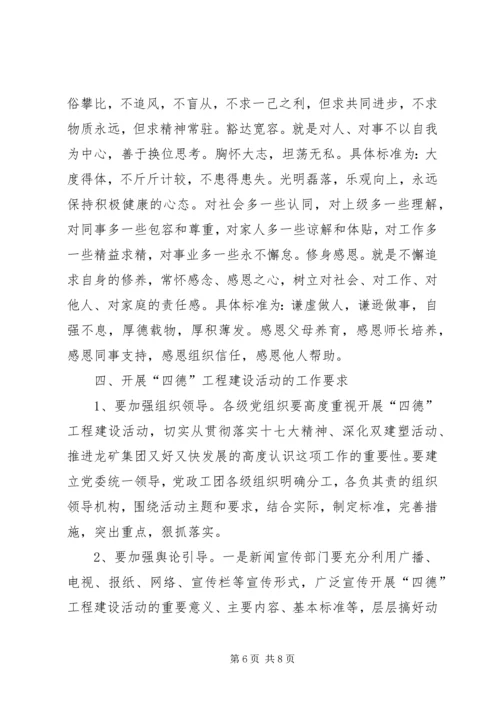 财政局开展“四德”活动方案.docx
