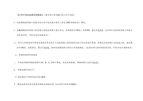 02-中高层绩效考核管理制度【专业人士拟定，附全套表格】.docx