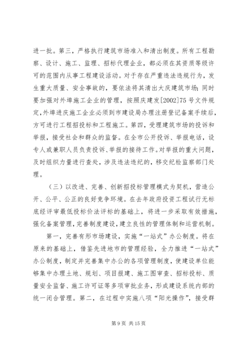 二00四年建筑管理工作目标完成情况自查自检报告.docx