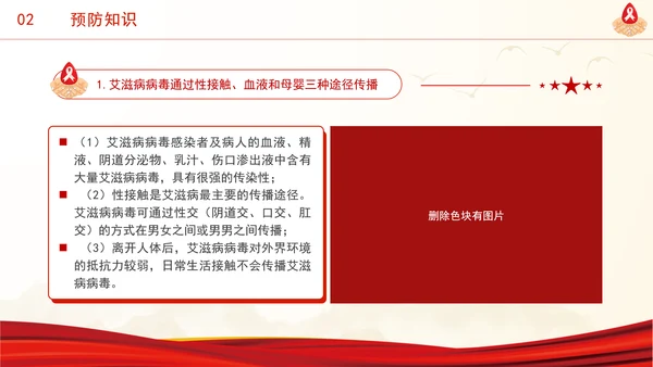 社会共治终结艾滋共享健康2024年12月1日世界艾滋病日主题班会PPT