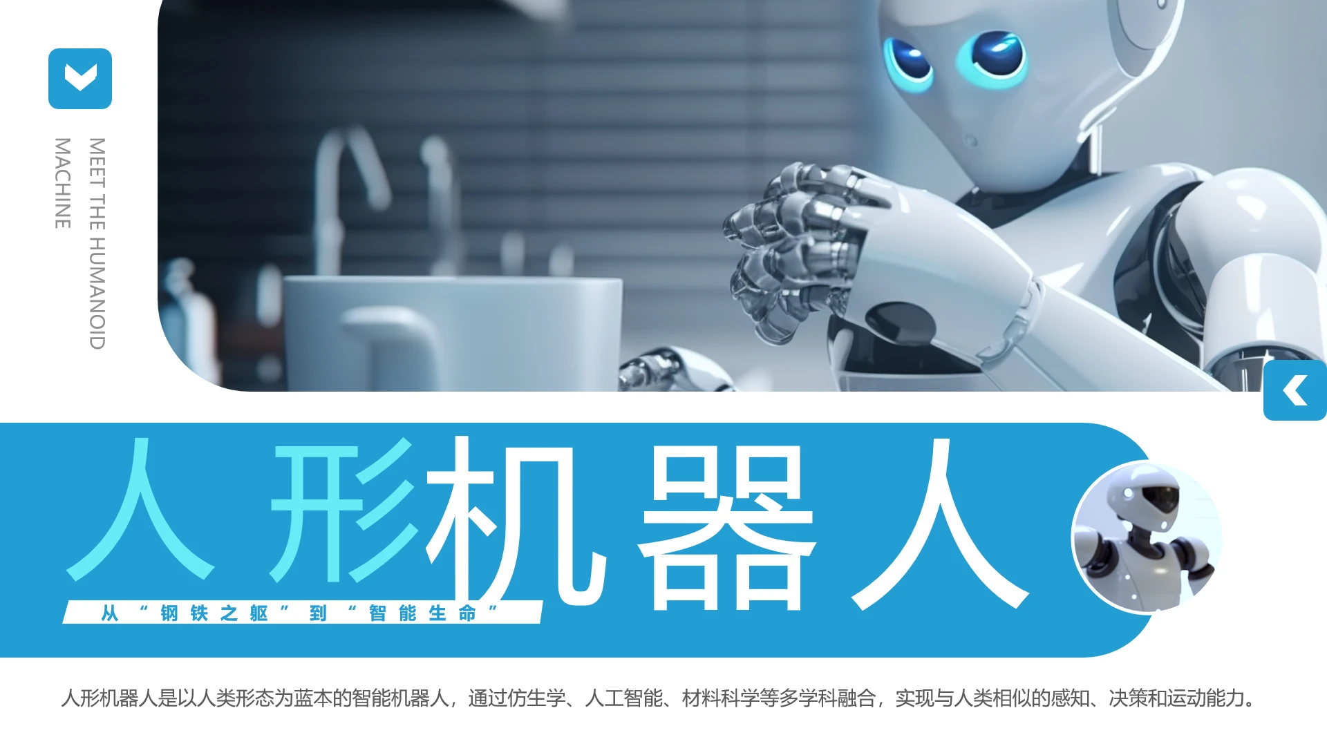 人形机器人定义人形机器人类型市场分析PPT
