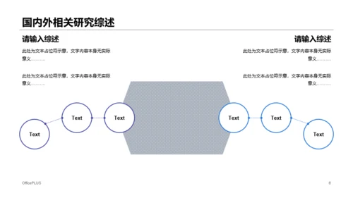 蓝色商务毕业论文答辩PPT案例