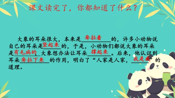19大象的耳朵  课件