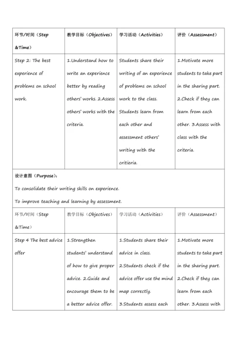 外研版九年级上册 Module 6 ProblemsUnit 4大单元整体设计