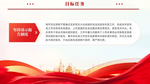 红色党建规范党内组织生活的典型做法党课课件PPT