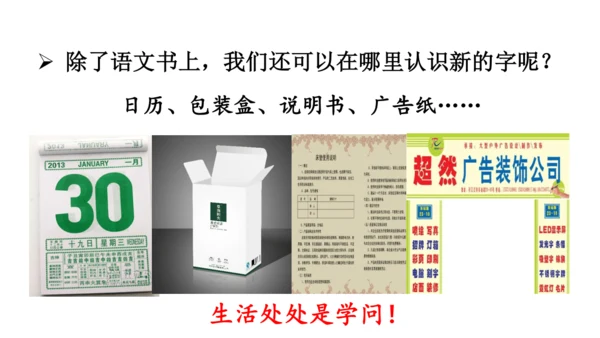统编版语文二年级上册 课文3  语文园地四（课件）