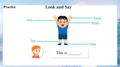 Module10 Unit1 This is his head 课件 (共57张PPT)