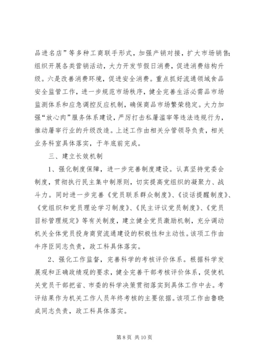 贸易办党委整改工作方案.docx