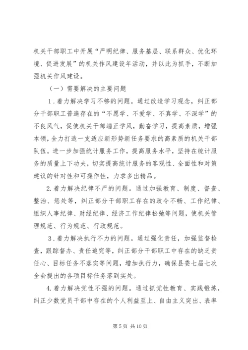 人社局年度机关作风建设监督检查工作计划精编.docx