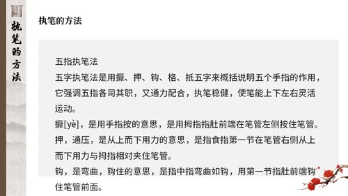 毛笔字书法课通用PPT模板