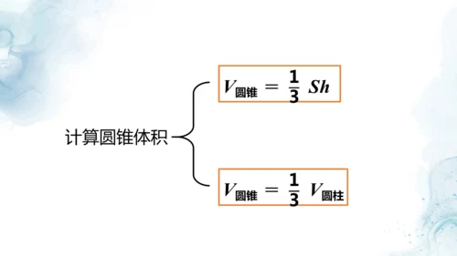 人教版六年级数学下册圆锥的体积练习课教学课件