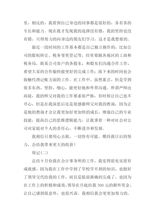 会计事务所实习周记.docx