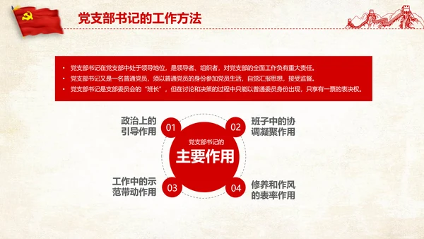 党支部党务工作党建知识培训党课PPT模板