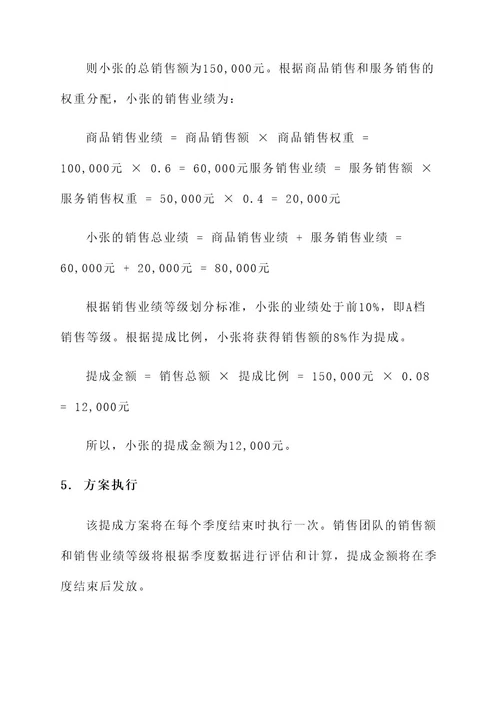 美业公司业务开发提成方案