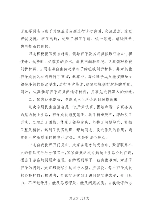 民主生活会点评 (5).docx