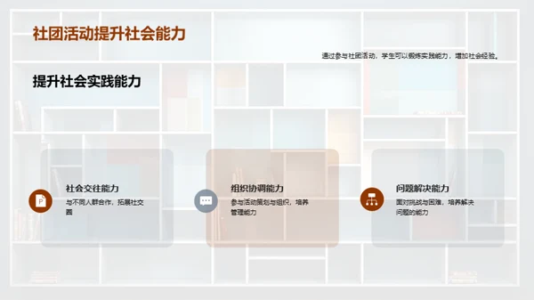 探索社团 创新生活