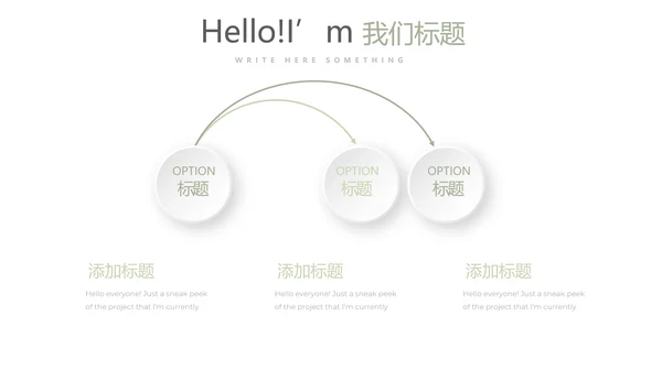 绿色小清新公司产品介绍宣传通用PPT动态模板