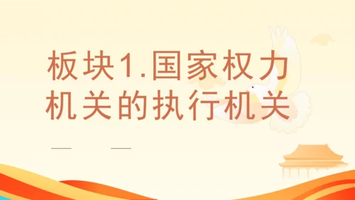 第三单元第六课第三课时 国家行政机关教学课件 --统编版中学道德与法治八年级（下）