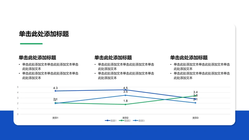 创意风教育学术毕业答辩课件PPT折线图