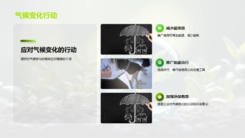 气候变迁与环保行动