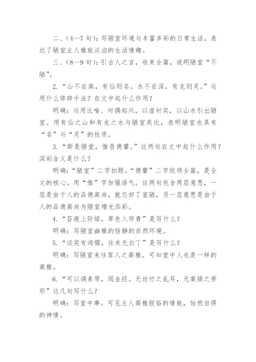 《陋室铭》教学设计.docx