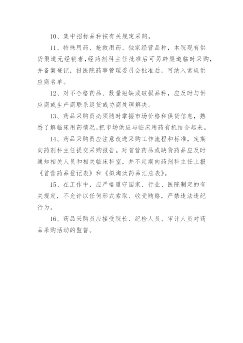医院药品采购监督的管理制度.docx