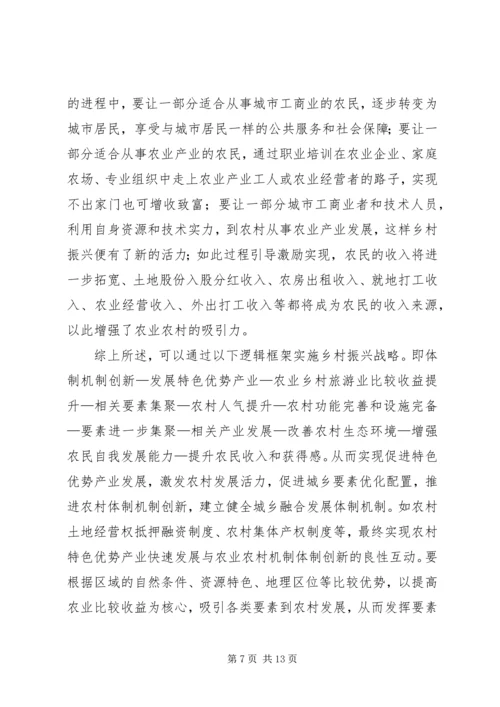 关于实施乡村振兴战略的思考.docx