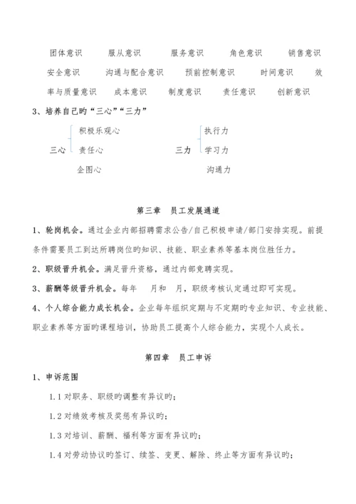 员工手册简易版.docx