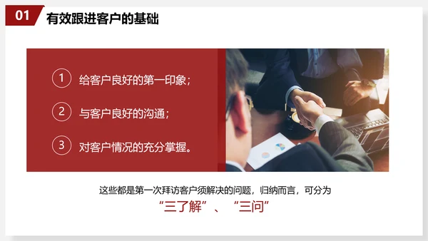 有效跟进客户销售技巧员工培训PPT模板