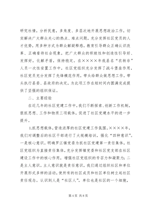 社区党建工作调研报告 (10).docx