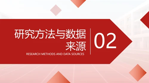红色商务风毕业论文答辩ppt模板