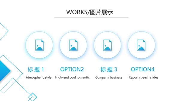 简约大气公司产品介绍宣传图片展示PPT动态