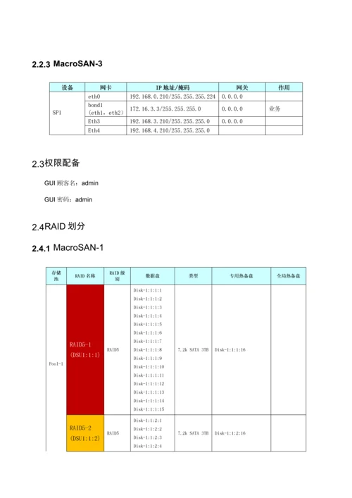 宏杉存储阵列安装维护标准手册.docx