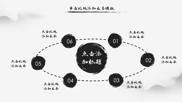 大气水墨风公安警察宣传汇报动态PPT模板