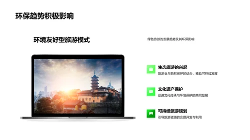 绿色旅游研究报告PPT模板