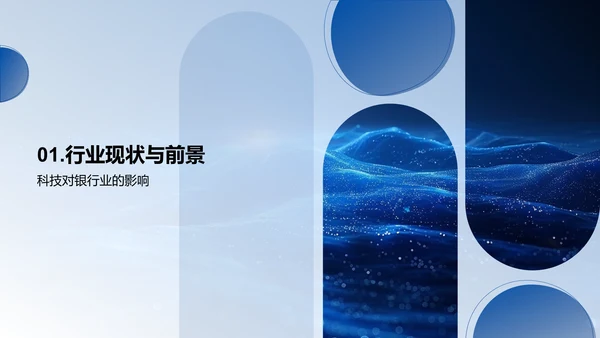 银行科技创新路演PPT模板