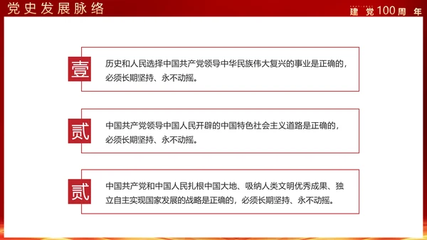 建党100年政府机关部委PPT课件