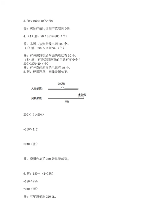 2022秋六年级上册数学期末测试卷附完整答案网校专用