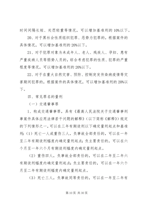 人民法院量刑程序指导意见(试行).docx