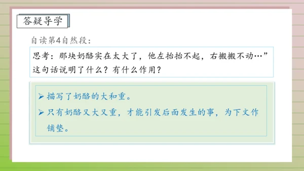 【课堂无忧】11. 一块奶酪 任务型教学（课件）