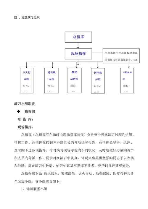X有限公司火灾应急演练专题方案最新.docx
