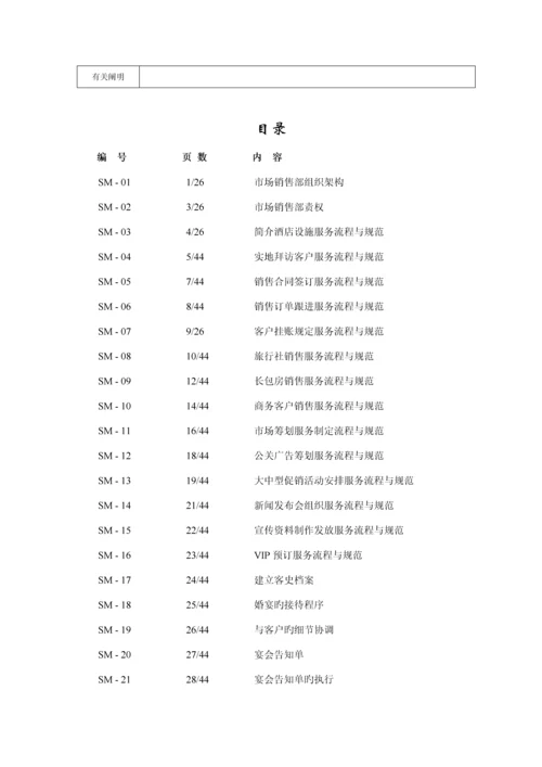 市场销售部服务标准流程与基础规范.docx