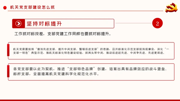 新时代党的组织建设党委机关党支部党课ppt模板
