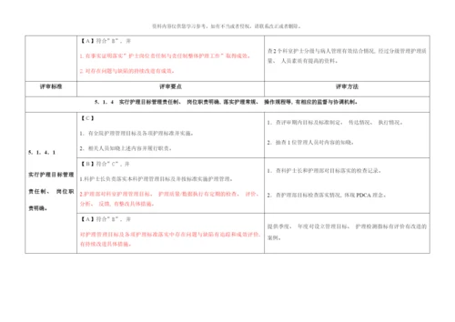 综合医院护理管理评审标准细则模板.docx