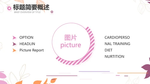 手绘水彩风化妆品产品介绍宣传动态PPT模板