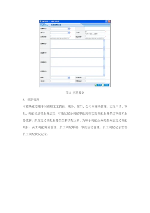 北明软件人力资源管理系统样本.docx