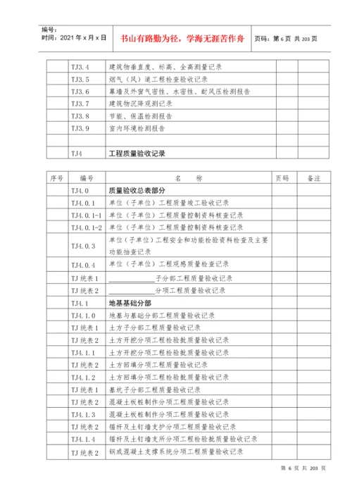 建筑工程施工质量验收全套资料.docx